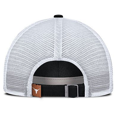 Men's Nike Black Texas Longhorns 2025 Gameday On-Field Club Adjustable Trucker Hat