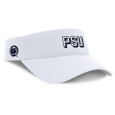 Men's Nike White Penn State Nittany Lions 2025 On-Field Gameday Performance Ace Adjustable Visor