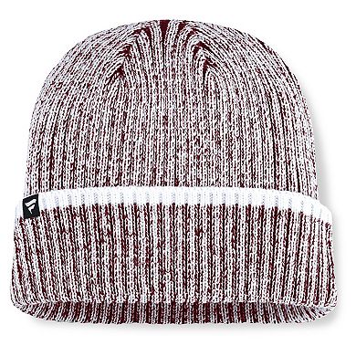 Men's Fanatics Maroon/White Texas A&M Aggies Haze Cuffed Knit Hat