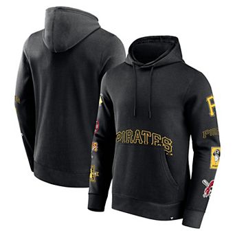Men's Fanatics Black Pittsburgh Pirates Wild Winner Pullover Hoodie