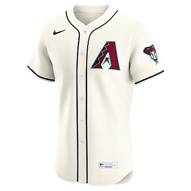 Men's Nike Ketel Marte Cream Arizona Diamondbacks Home Elite Jersey