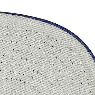 Men's Mitchell & Ness White/Blue New York Rangers Gridlock Trucker Adjustable Hat