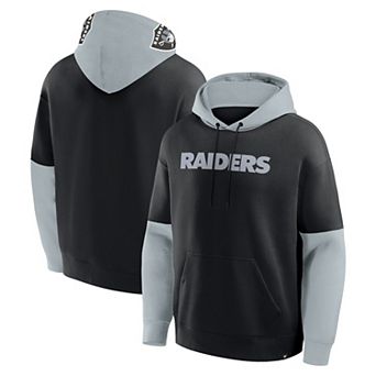 Men's Fanatics Black Las Vegas Raiders Helmet Pullover Hoodie