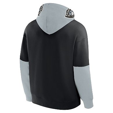 Men's Fanatics Black Las Vegas Raiders Helmet Pullover Hoodie