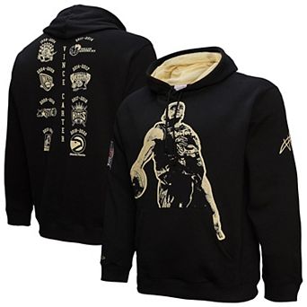 Men's Vince Carter Black Toronto Raptors NBA Hall of Fame 2024 Fleece Pullover Hoodie