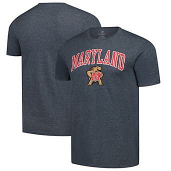 Heather Charcoal Maryland Terrapins Basic T-Shirt