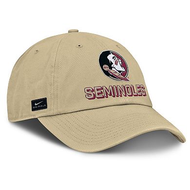 Men's Nike Gold Florida State Seminoles 2025 On-Field Club Adjustable Hat
