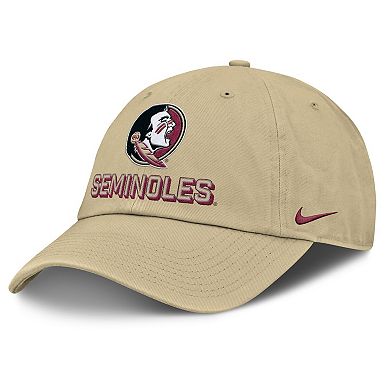 Men's Nike Gold Florida State Seminoles 2025 On-Field Club Adjustable Hat