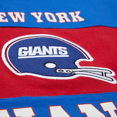 Men's Mitchell & Ness Royal New York Giants Retro Colorblock Tank Top