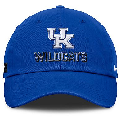 Men's Nike Royal Kentucky Wildcats 2025 On-Field Club Adjustable Hat