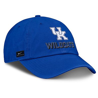 Men's Nike Royal Kentucky Wildcats 2025 On-Field Club Adjustable Hat