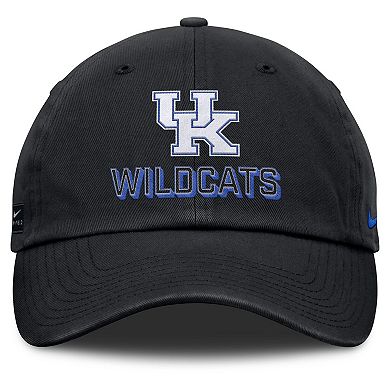 Men's Nike Black Kentucky Wildcats 2025 On-Field Club Adjustable Hat