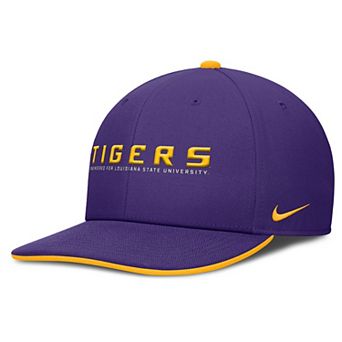 Men's Nike Purple LSU Tigers 2025 On-Field Pro Performance Adjustable Hat