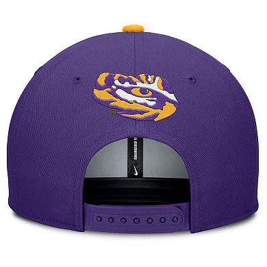 Men's Nike Purple LSU Tigers 2025 On-Field Pro Performance Adjustable Hat