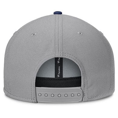 Men's Fanatics Gray Notre Dame Fighting Irish Duo Snapback Hat