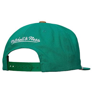 Men's Mitchell & Ness Kelly Green Boston Celtics Ascend Deadstock Snapback Hat