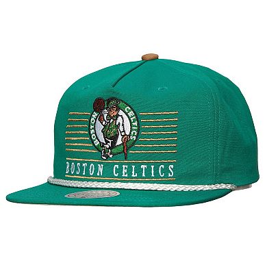 Men's Mitchell & Ness Kelly Green Boston Celtics Ascend Deadstock Snapback Hat