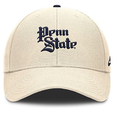 Men's Nike Natural Penn State Nittany Lions Rise Legacy Adjustable Hat