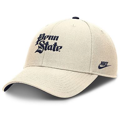 Men's Nike Natural Penn State Nittany Lions Rise Legacy Adjustable Hat