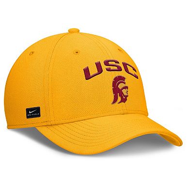 Men's Nike Gold USC Trojans 2025 On-Field Rise Performance Flex Hat