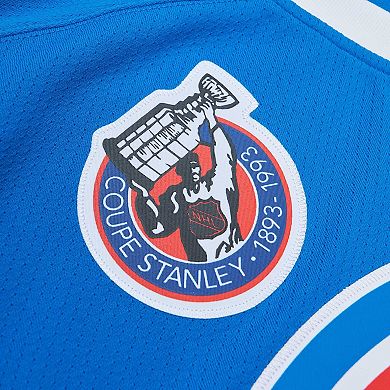 Men's Mitchell & Ness Mats Sundin Blue Quebec Nordiques Vintage Hockey 1992/93 Blue Line Player Jersey