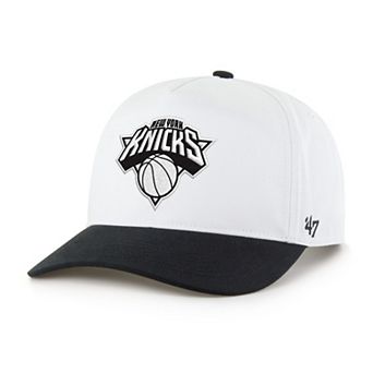 Men's '47 New York Knicks Black & White Hitch Adjustable Hat