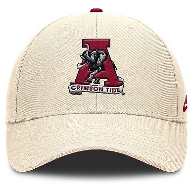 Men's Nike Natural Alabama Crimson Tide Rise Legacy Adjustable Hat