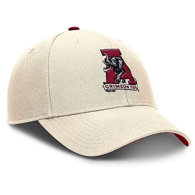 Men's Nike Natural Alabama Crimson Tide Rise Legacy Adjustable Hat