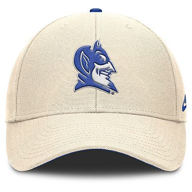 Men's Nike Natural Duke Blue Devils Rise Legacy Adjustable Hat