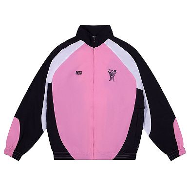 Unisex Live Breathe Futbol Pink Inter Miami CF Roadman Track Jacket