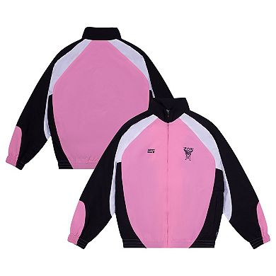 Unisex Live Breathe Futbol Pink Inter Miami CF Roadman Track Jacket