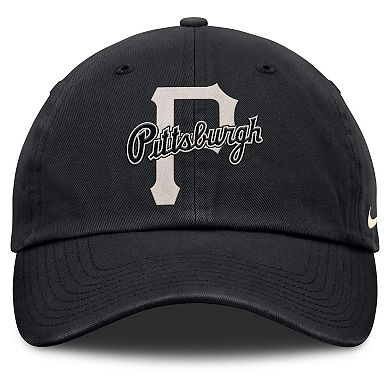 Men's Nike Black Pittsburgh Pirates Statement Club Adjustable Hat