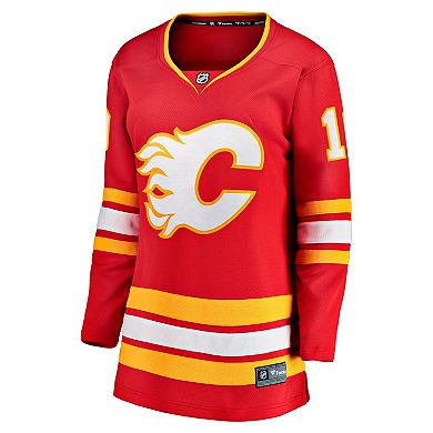 Women's Fanatics Jonathan Huberdeau Red Calgary Flames Home Breakaway Player Jersey