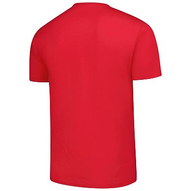 Men's Champion Red Montreal Canadiens Primary Logo T-Shirt