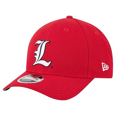 Men's New Era Red Louisville Cardinals Team Collective 9FORTY M-Crown Adjustable Hat