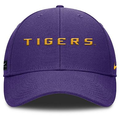 Men's Nike Purple LSU Tigers 2025 On-Field Rise Performance Adjustable Hat