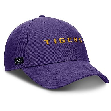 Men's Nike Purple LSU Tigers 2025 On-Field Rise Performance Adjustable Hat