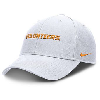 Men's Nike White Tennessee Volunteers 2025 On-Field Rise Performance Adjustable Hat