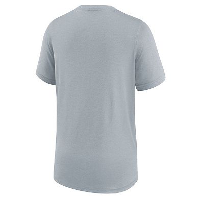 Youth Nike Gray Las Vegas Raiders Icon Legend T-Shirt