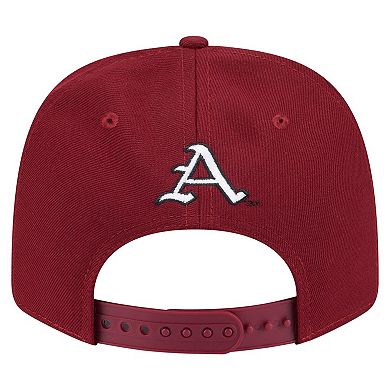 Men's New Era Cardinal Arkansas Razorbacks Team Collective 9SEVENTY Stretch-Snap Adjustable Hat