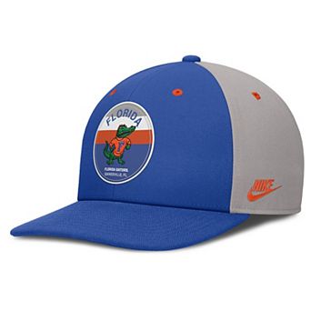 Men's Nike Royal/Gray Florida Gators Prep Pro Performance Snapback Hat