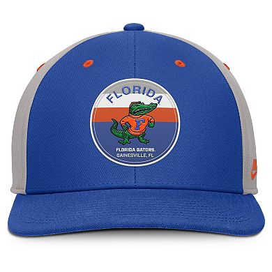 Men's Nike Royal/Gray Florida Gators Prep Pro Performance Snapback Hat