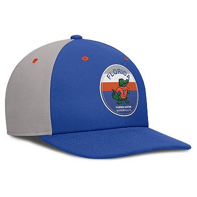 Men's Nike Royal/Gray Florida Gators Prep Pro Performance Snapback Hat