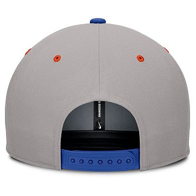 Men's Nike Royal/Gray Florida Gators Prep Pro Performance Snapback Hat