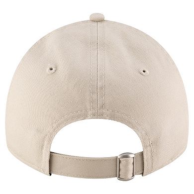 Men's New Era Tan New York Knicks Basic 9TWENTY Adjustable Hat