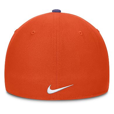 Men's Nike Purple/Orange Clemson Tigers 2025 Sideline Rise Local Performance Flex Hat