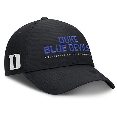 Men's Nike Black Duke Blue Devils 2025 On-Field Gameday Club Adjustable Hat