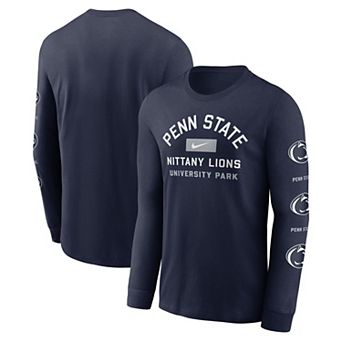 Men's Nike Navy Penn State Nittany Lions Classic Location Long Sleeve T-Shirt