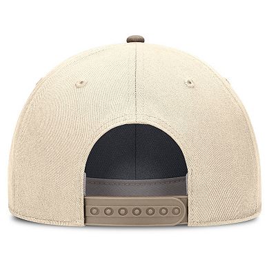 Men's Nike Natural Stanford Cardinal Rise Legacy Throwback Logo Adjustable Hat