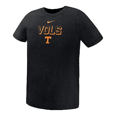 Preschool Nike Black Tennessee Volunteers Legend Performance T-Shirt